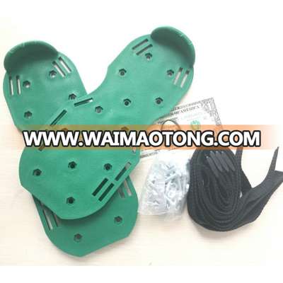 Garden lawn aerator sandal grass yard breather spiked shoes