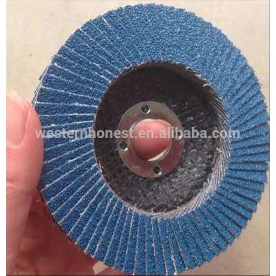 4.5"/115mm*22mm Abrasive Flap wheel Emery Cloth overlapped Abrasive Sanding Discs for polishing 72Flaps