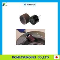 Innovative Japan ICHIGUCHI abrasive cloth wheel for grinding and polishing inner/curved surfaces--AC Band & Drum