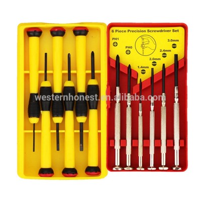 6pcs precision screwdriver set Profesional DIY repair work Screwdriver set Multifunction precision screwdriver set